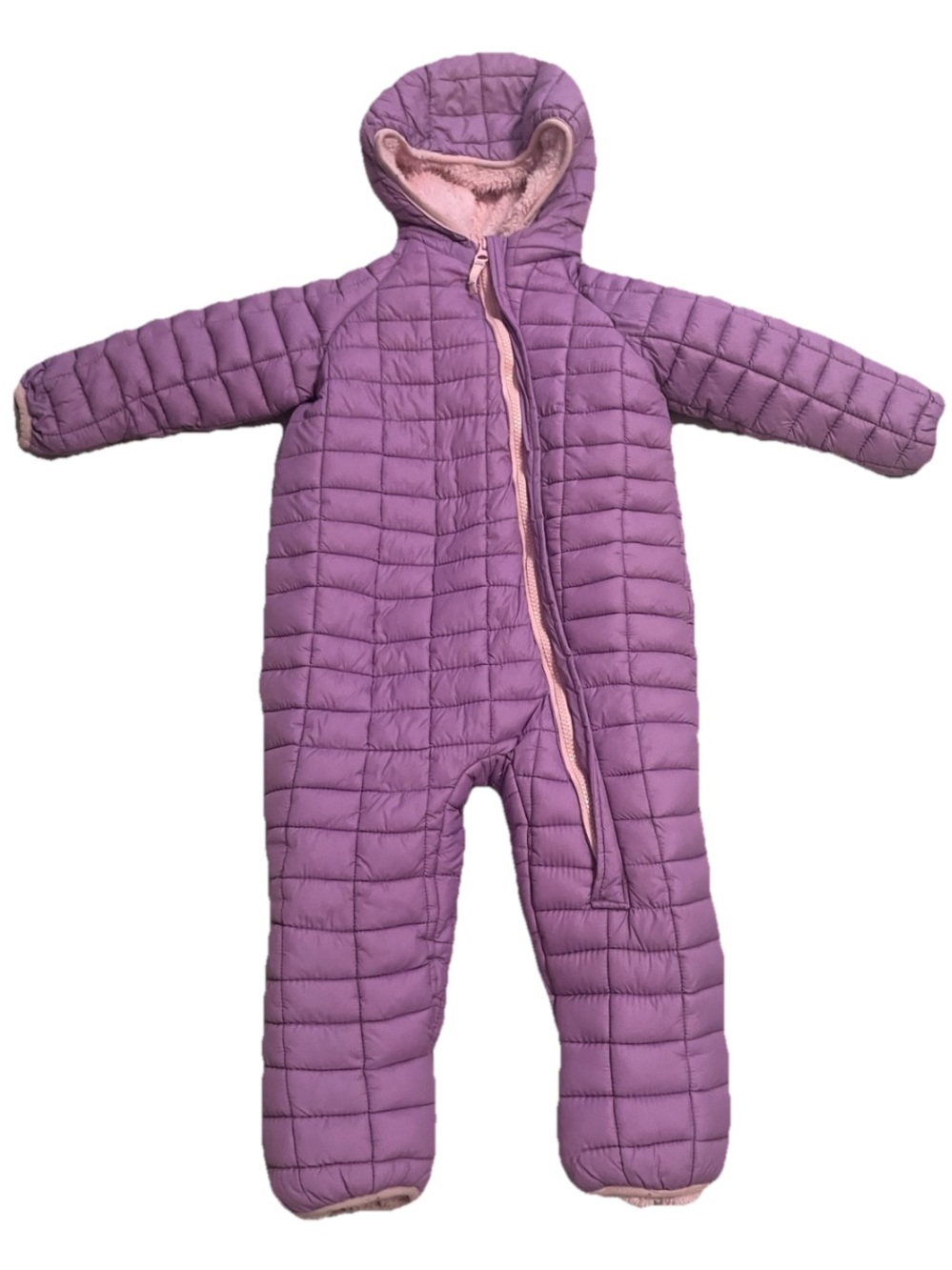 Purple snowsuit 24months